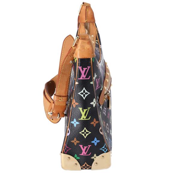 Louis Vuitton x Murakami Boulogne Shoulder Bag Monogram Multicolor Black - Picture 8 of 8